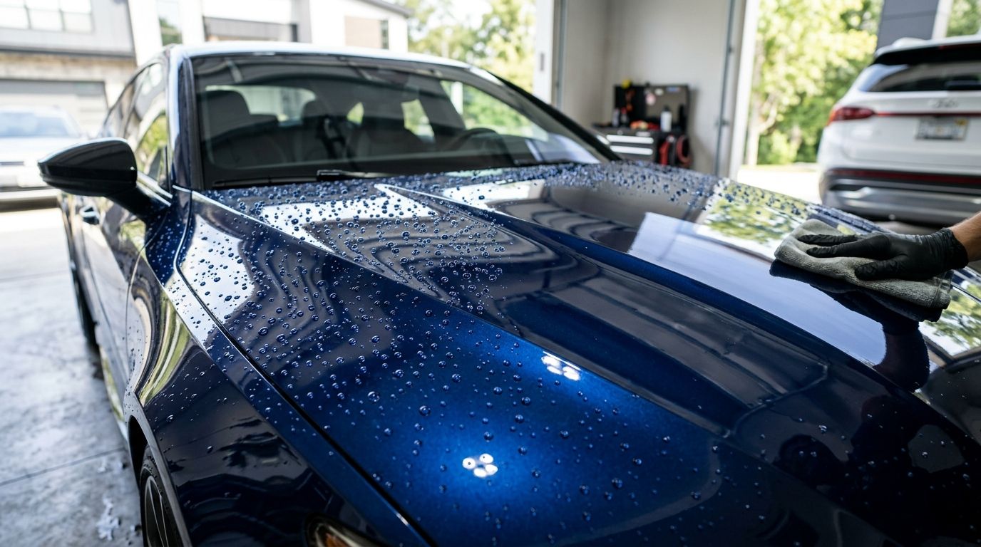 Powłoka ceramiczna: Lśnienie i hydrofobowość na najwyższym poziomie