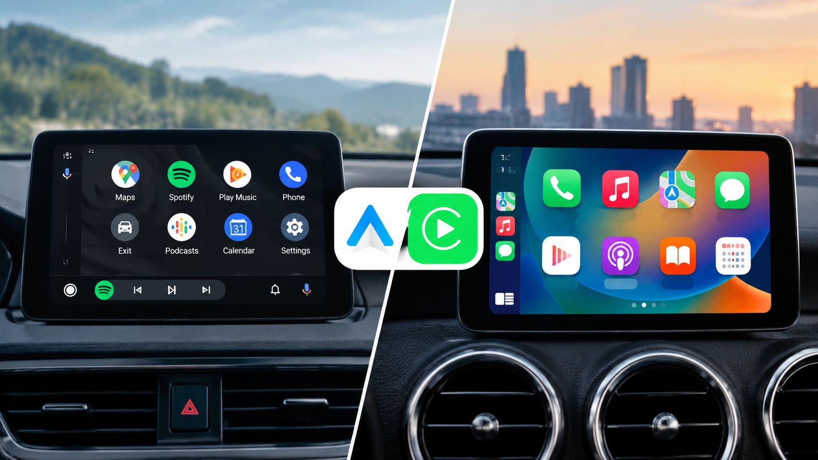 Android Auto kontra Apple CarPlay: który system jest lepszy?